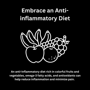A healthy anti-inflammatory diet