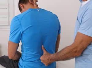 Spine adjustments are part of chiropractic care.